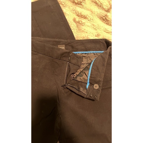 AB Studio Womens Black Straight Leg‎ Dress Pants Size 2 - Picture 3 of 5